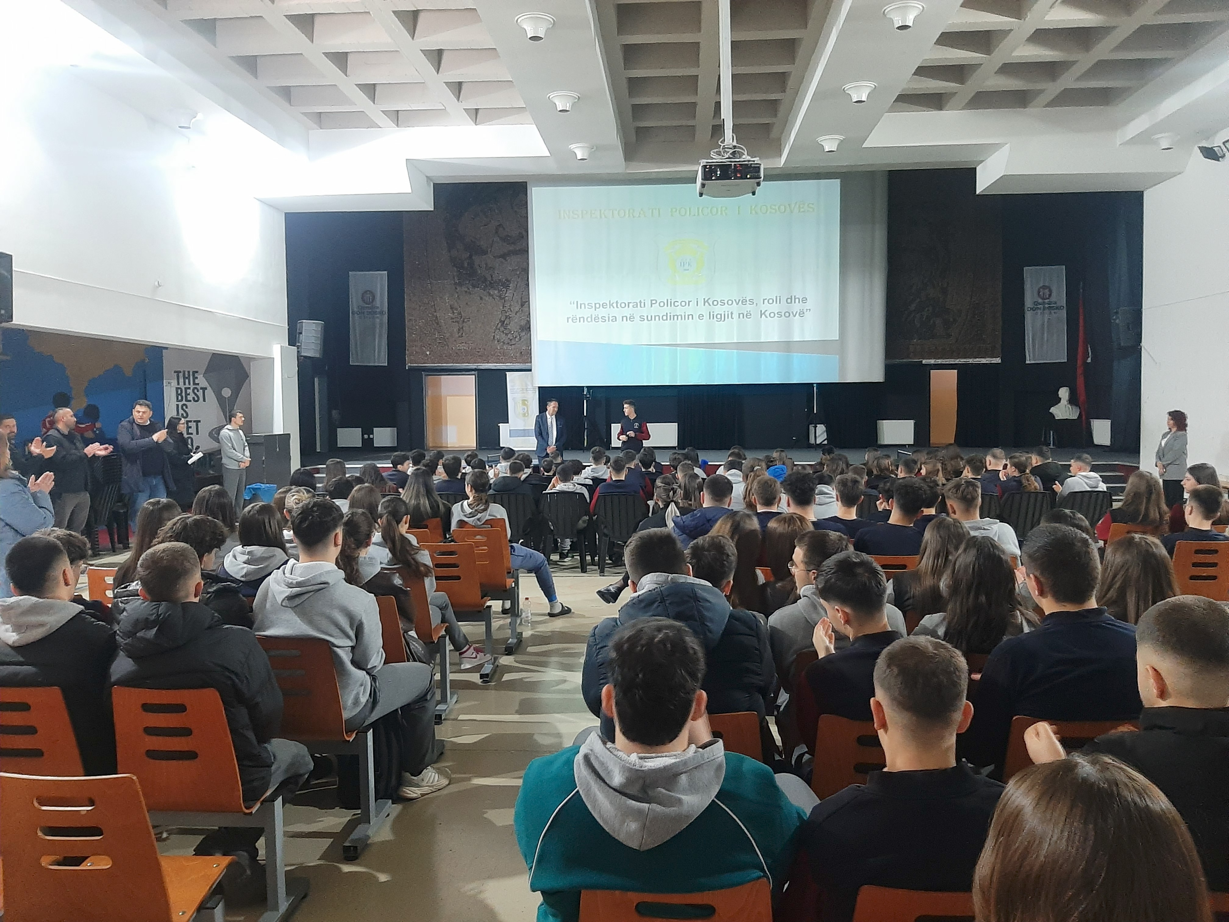 IPK relizon ligjëratë me nxënësit në shkollën "Don Bosko" Gjilan