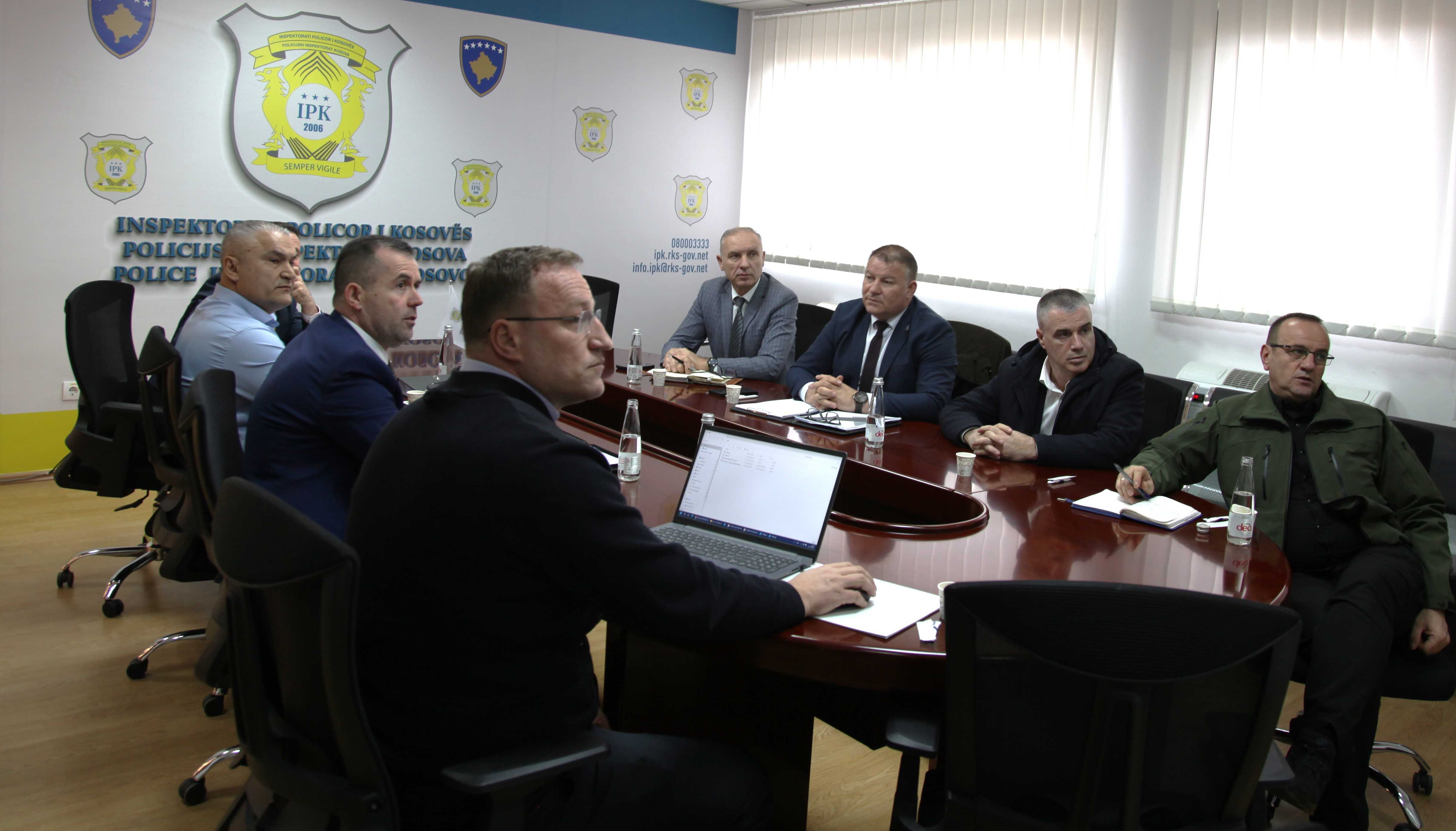 Kryeshefi i IPK-së priti në takim Drejtorin e Përgjithshëm të Policisë së Kosovës